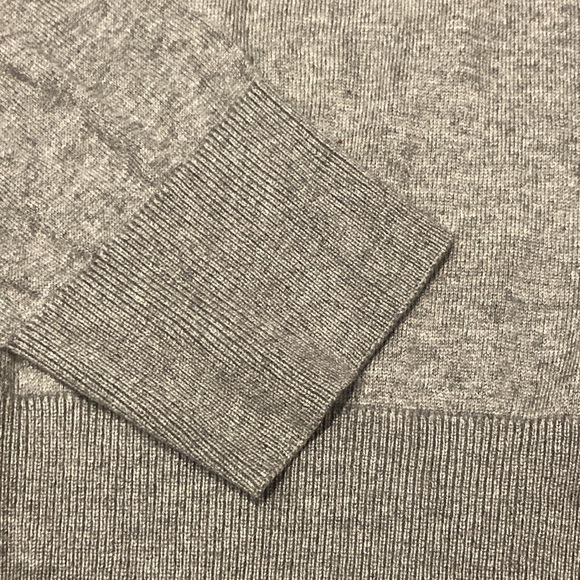 ZADIG & VOLTAIRE grey silk cashmere sweater size medium - Picture 6 of 11